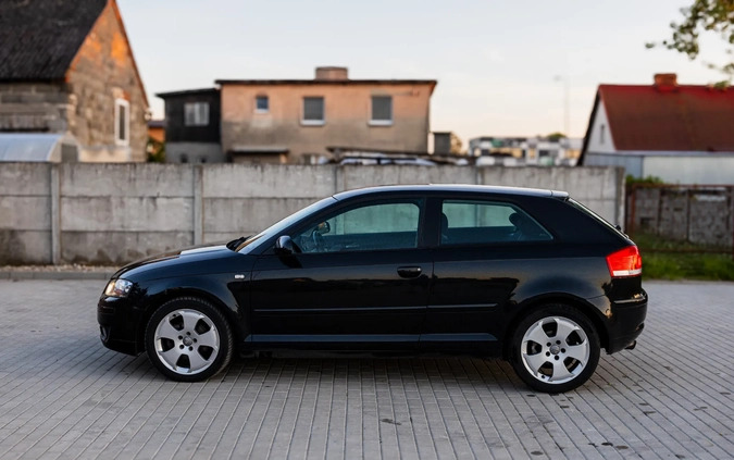 Audi A3 cena 8500 przebieg: 224158, rok produkcji 2003 z Brusy małe 326